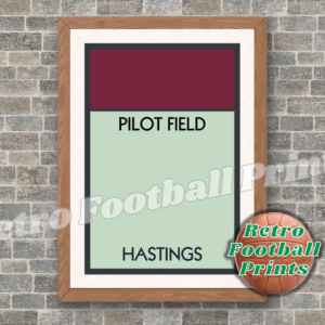 Monopoly Card Style - Hastings Utd / Pilot Field
