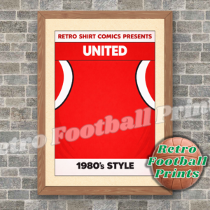 Man Utd 1980's Home Shirt