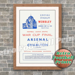 1943 FA War Cup Final Programme
