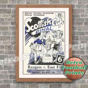 1950 Scottish Cup Final Programme