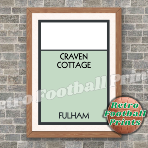 Monopoly Card Style - Fulham / Craven Cottage
