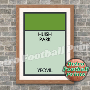 Monopoly Card Style - Yeovil Town / Huish Park