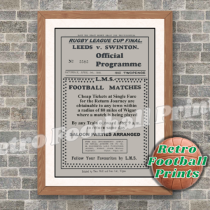 1932 Rugby League Challenge Cup Final Programme