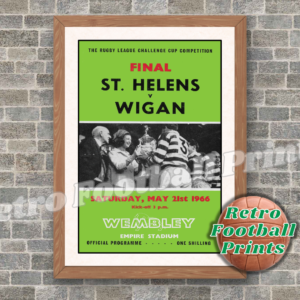 1966 Rugby League Challenge Cup Final Programme