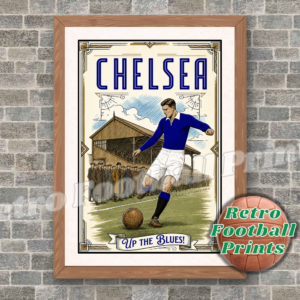 Retro 1920's Style Poster - Chelsea