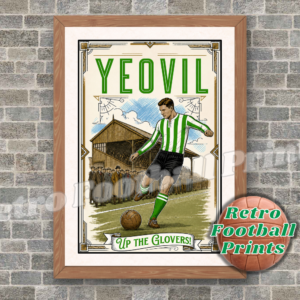 Retro 1920's Style Poster - Yeovil Town