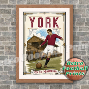 Retro 1920's Style Poster - York City