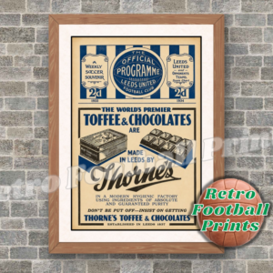 1933/34 Leeds United Home programme