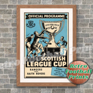 1949 Scottish League Cup Final Programme