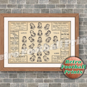 1892 FA Cup Final Programme