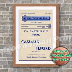 1936 FA Amateur Cup Final Programme